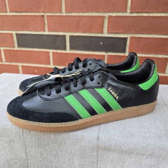 Adidas Samba MLS Team Austin FC Men\'s Size 10.5  New Black and Green main image 5